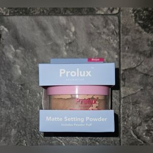Prolux Cosmetics Matte Setting Powder In Bisque 0.35oz BNIB.